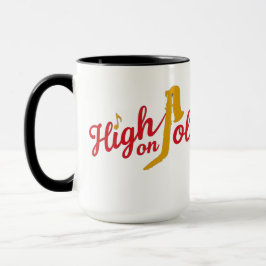 High on Polkas Logo Tasse