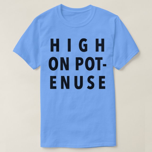 High On Potenzialschlüssel und Peele Comedy Centra T-Shirt (Design vorne)