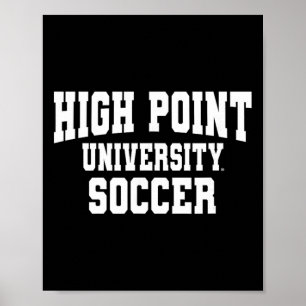 High Point University Panthers Fußball Ncaa Hp23 Poster