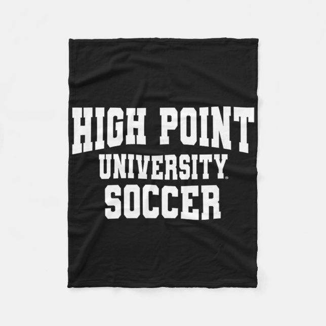 High Point University Panthers Soccer Ncaa Hp23  Fleecedecke (Vorderseite)