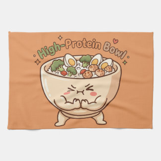 High-Protein-Schüssel Geschirrtuch