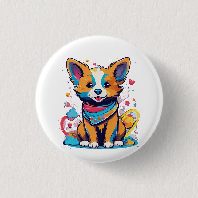  High-Quality & Customizable Button (Vorderseite)