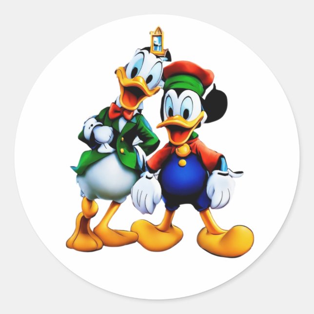 High-Quality & Customizable Runder Aufkleber (Vorderseite)