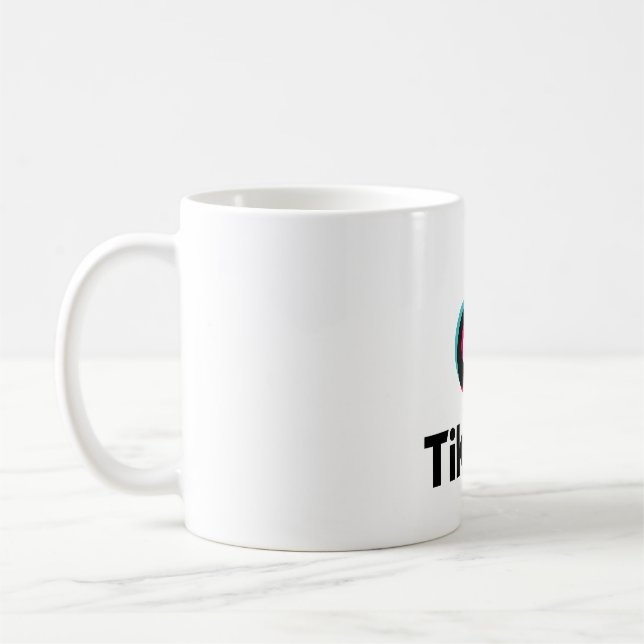 high quality TikTok mug Kaffeetasse (Links)