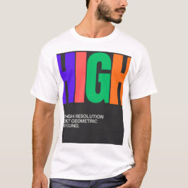 High-Resolution Abstract Art T-Shirt