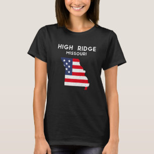 High Ridge Missouri USA Staat America Travel Misso T-Shirt