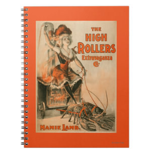 High Roller-Extravaganz "Mamie Lamm-" Spiel Notizblock