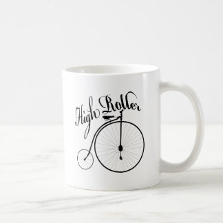 High Roller Lustiges Vintage-Design Kaffeetasse
