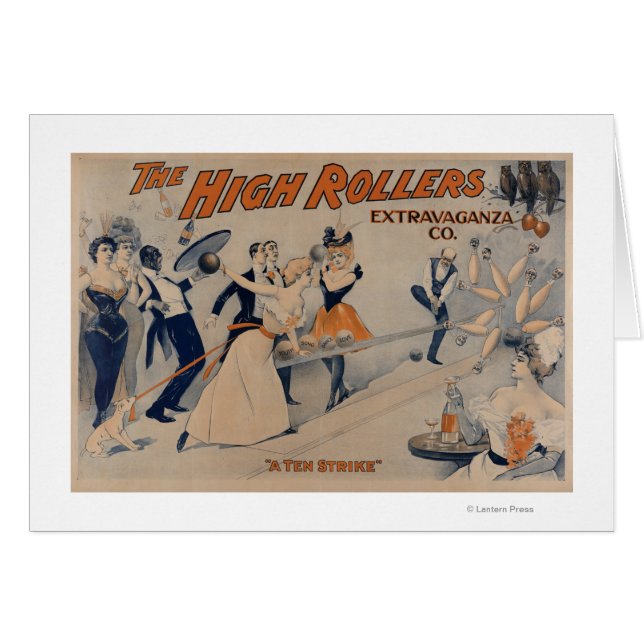 High Rollers-Bowling-Party-Theaterplakat (Vorderseite (Horizontal))
