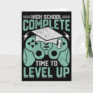 High School abgeschlossen Zeit, um Video Game zu v Karte