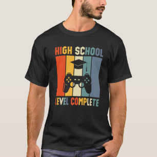 High School Abschluss 2022 Gamer T-Shirt