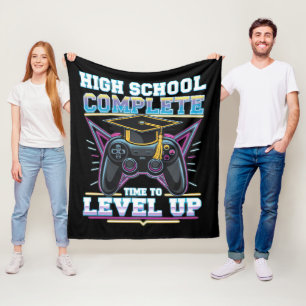 High School Complete Gamer Gaming Abschluss Fleecedecke