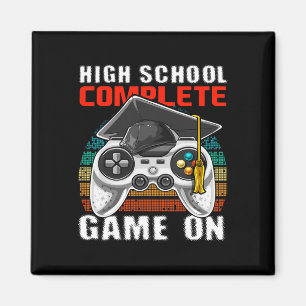 High School Complete Video Game Senior Abschluss Magnet