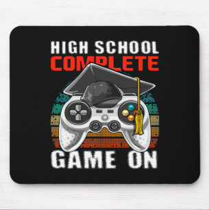 High School Complete Video Game Senior Abschluss Mousepad