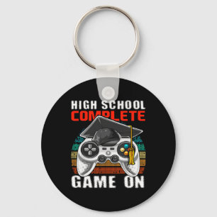 High School Complete Video Game Senior Abschluss Schlüsselanhänger