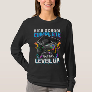 High School Complete Video Game Senior Abschluss T-Shirt