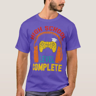 High School Complete Video Game Senior Abschluss T-Shirt