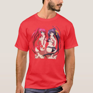 High School DxD Himejima Akeno und Rias Gremory St T-Shirt