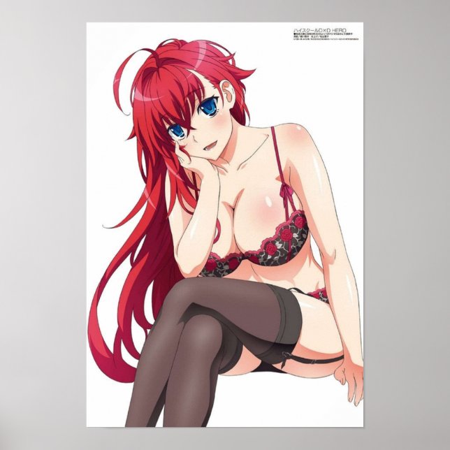 High School DxD Rias Gremory Poster (Vorne)
