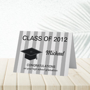 High School Graduation Card -- Congratulations Karte