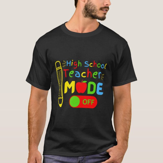 High School-Lehrer-Modus aus dem Retuschenmodus be T-Shirt (Vorderseite)
