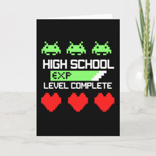 High School Level Complete - Graduation Karte