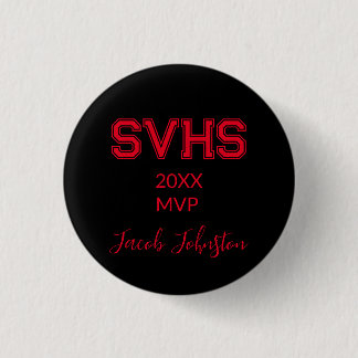 High School MVP Button Button