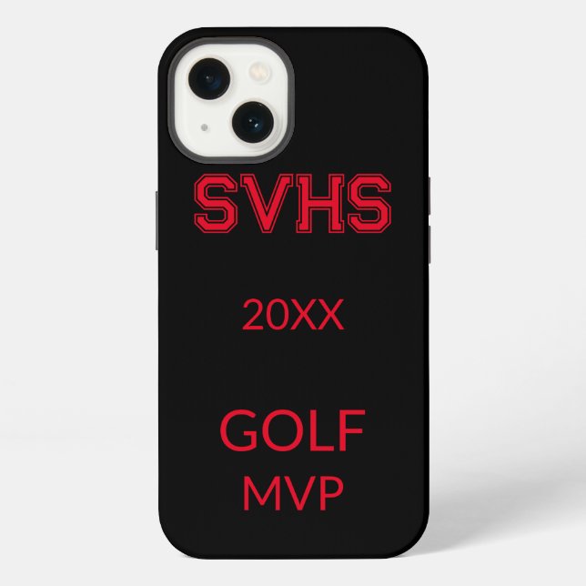 High School MVP iPhone-Hülle iPhone Hülle (Rückseite)
