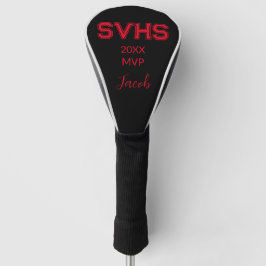High School MVP-Treiber Golf Headcover