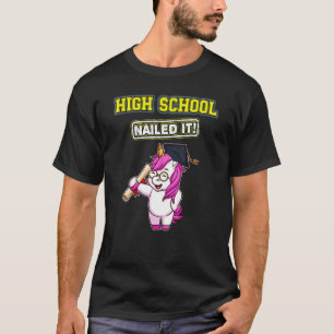 High School Nagel IT Abschluss Uni 14 T-Shirt