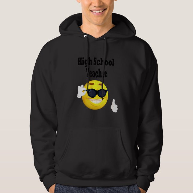 High School Teacher Men  Women Teens  Kids  Boys   Hoodie (Vorderseite)