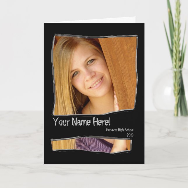 High Shool Graduation Einladung (Vorderseite)