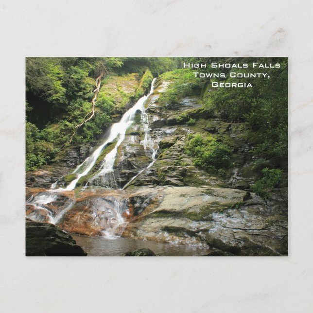 High Shows Falls Postcard Postkarte (Vorderseite)