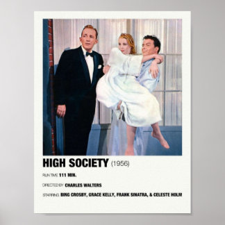 High Society 1956 Alternative Film Poster
