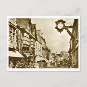 High St., Winchester, England Vintag Postkarte