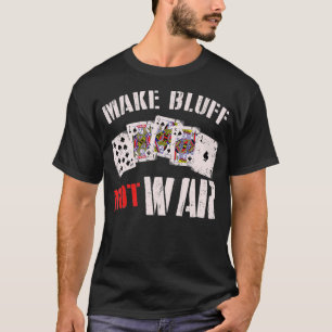 High Stake Gambler Plunger Poker Gambling macht Bl T-Shirt