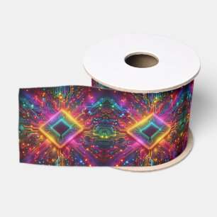 High Tech Regenbogen-Schaltplatinenband Ripsband
