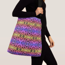High Tech Sci Fi Neon Violett Gelb Pink