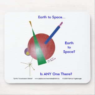 "High Tech Telefone to God" Mousepad