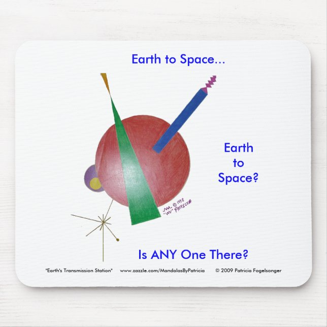 "High Tech Telefone to God" Mousepad (Vorne)