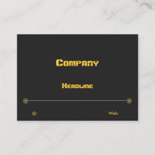 High Tech X Business Card Visitenkarte