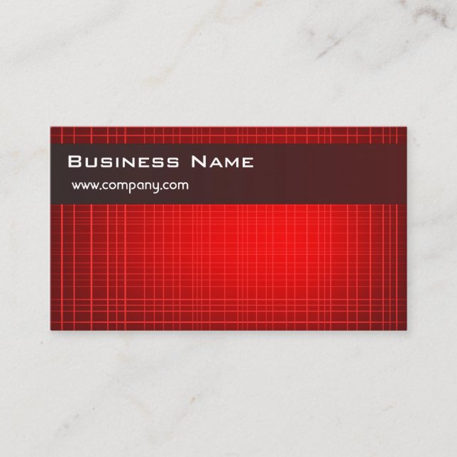 High-Teche rote Visitenkarte (Vorderseite)