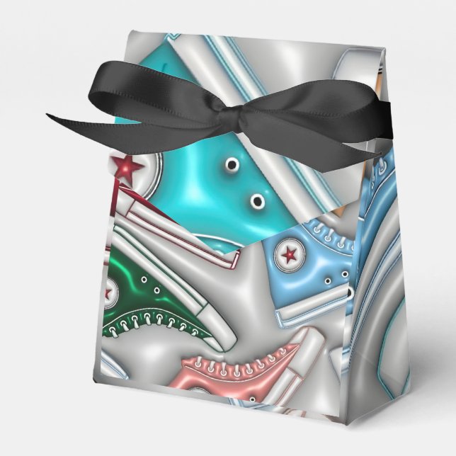 High Top Sneakers Geschenkschachtel (Vorderseite)