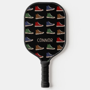 High-Top Sneakers Schuhe nach Maß Pickleball Schläger