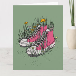 High Top Vintage Sneaker Karte