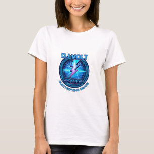 High Voltage DJ Lightning Logo T-Shirt