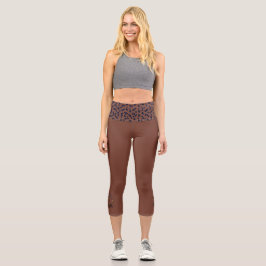 High-Waist faszinierende Feline Athletic-LC Capri Leggings