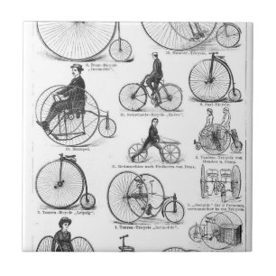 High Wheeler Bicycle Penny Farthing Fliese