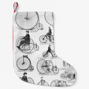 High Wheeler Bicycle Penny Farthing Kleiner Weihnachtsstrumpf