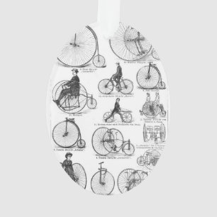 High Wheeler Bicycle Penny Farthing Ornament